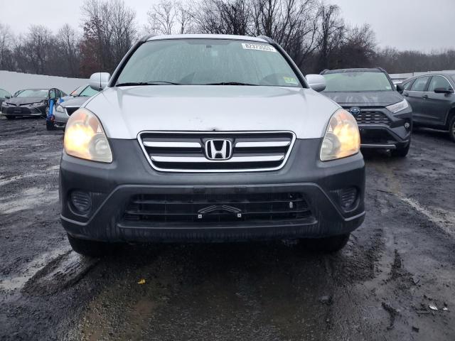 SHSRD78885U343283 - 2005 HONDA CR-V EX SILVER photo 5