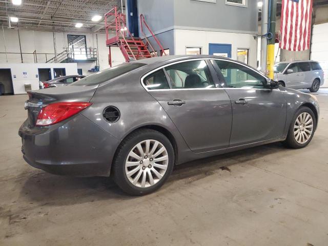 W04GN5EC8B1101794 - 2011 BUICK REGAL CXL GRAY photo 3