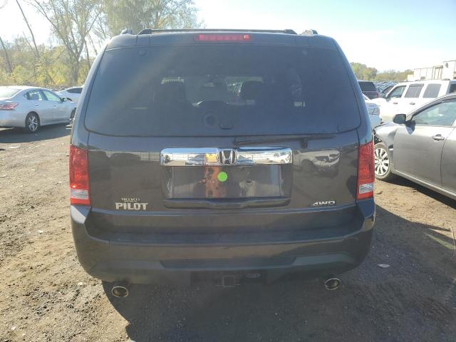 5FNYF4H58EB032969 - 2014 HONDA PILOT EXL BROWN photo 6