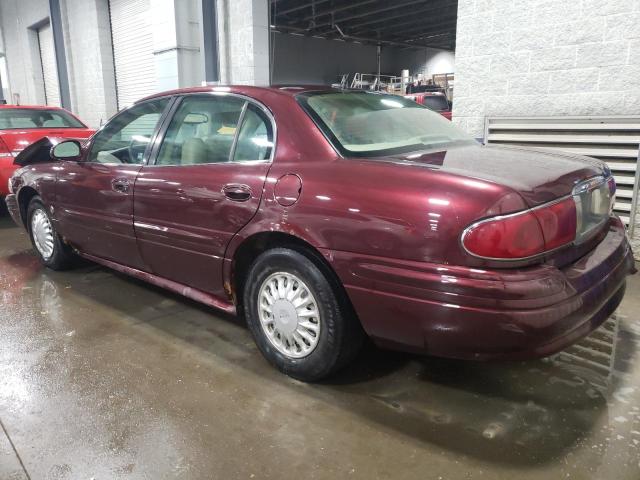 1G4HP52K65U176069 - 2005 BUICK LESABRE CUSTOM MAROON photo 2