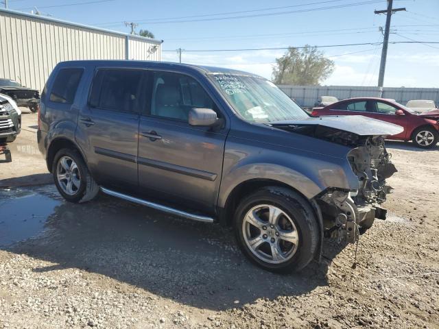 5FNYF3H40EB020641 - 2014 HONDA PILOT EX GRAY photo 4