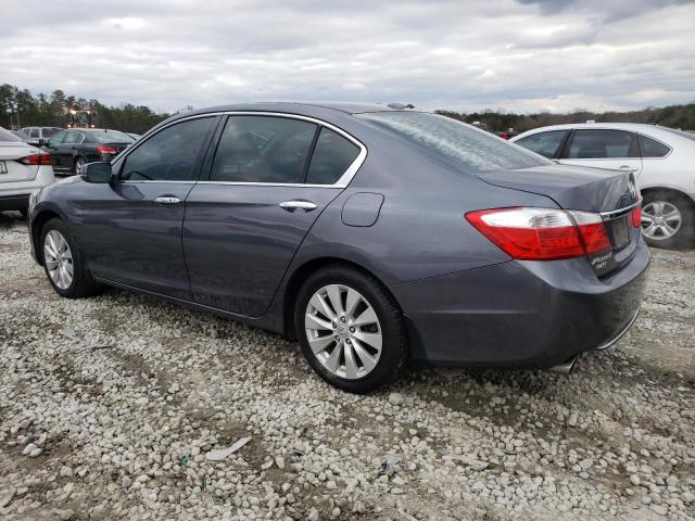 1HGCR3F83DA033433 - 2013 HONDA ACCORD EXL GRAY photo 2