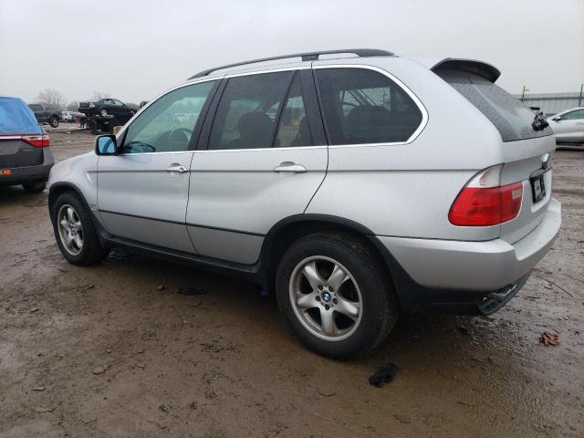 WBAFB33541LH11813 - 2001 BMW X5 4.4I SILVER photo 2