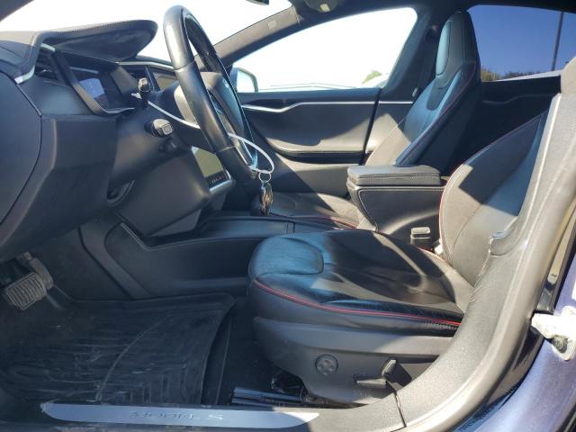 5YJSA1H1XEFP33397 - 2014 TESLA MODEL S Mavi foto 7