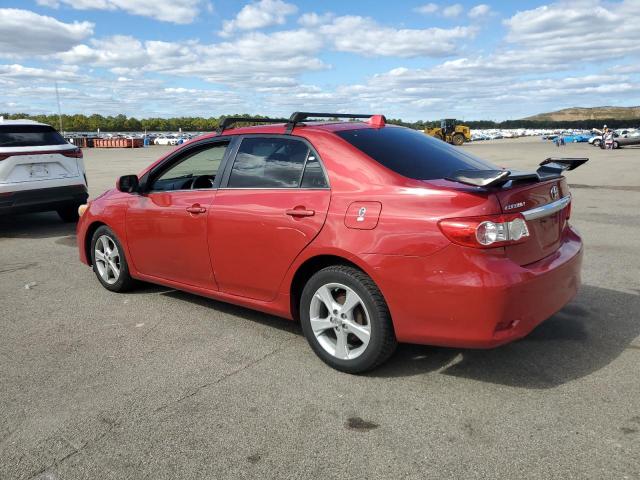 2T1BU4EE5DC953890 - 2013 TOYOTA COROLLA BASE Czerwony zdjęcie 2