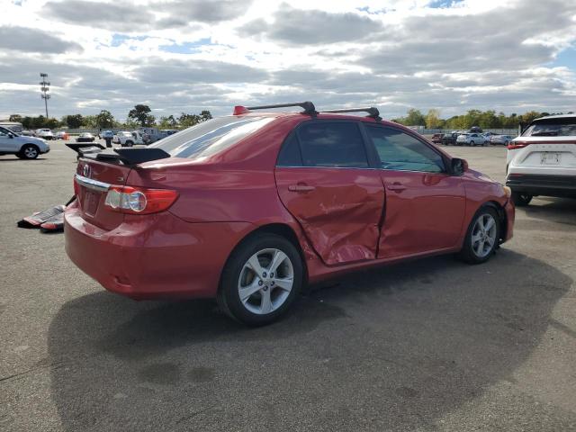 2T1BU4EE5DC953890 - 2013 TOYOTA COROLLA BASE Czerwony zdjęcie 3