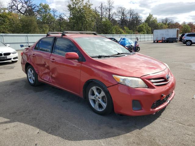 2T1BU4EE5DC953890 - 2013 TOYOTA COROLLA BASE Czerwony zdjęcie 4