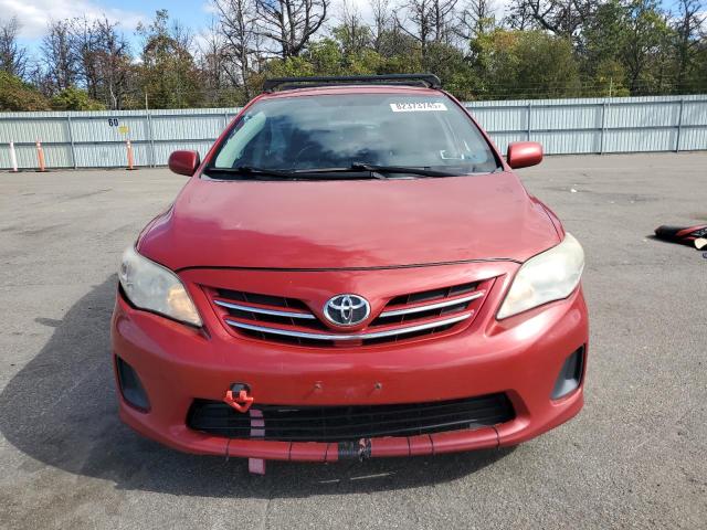 2T1BU4EE5DC953890 - 2013 TOYOTA COROLLA BASE Czerwony zdjęcie 5