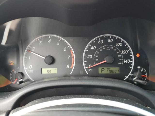 2T1BU4EE5DC953890 - 2013 TOYOTA COROLLA BASE Czerwony zdjęcie 9