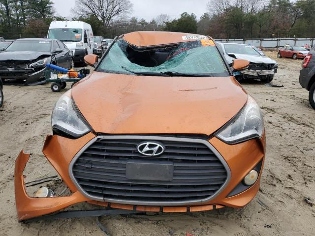 KMHTC6AE9GU273793 - 2016 HYUNDAI VELOSTER TURBO ORANGE photo 5