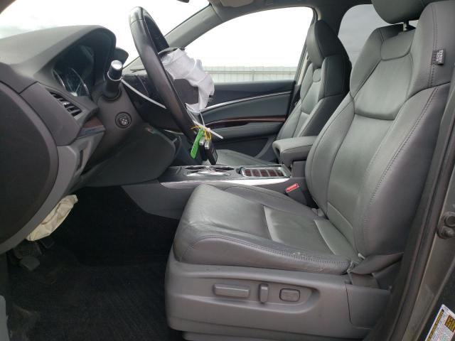 5FRYD4H48GB034624 - 2016 ACURA MDX TECHNOLOGY رمادي صورة 7