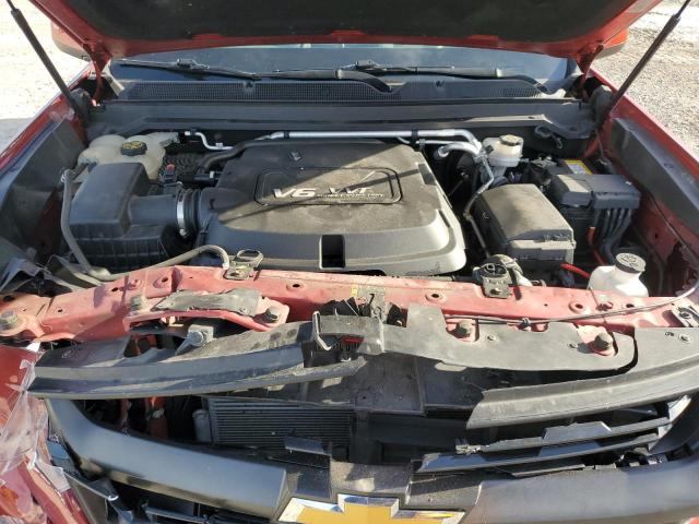 1GCHTDE39G1386524 - 2016 CHEVROLET COLORADO Z71 RED photo 11