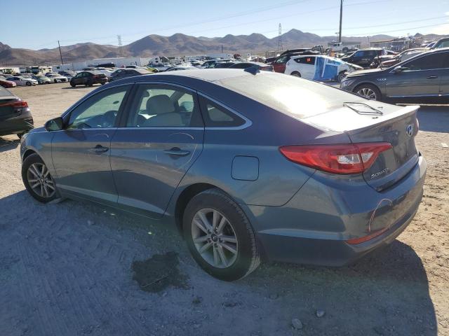 5NPE24AF1FH248117 - 2015 HYUNDAI SONATA SE BLUE photo 2