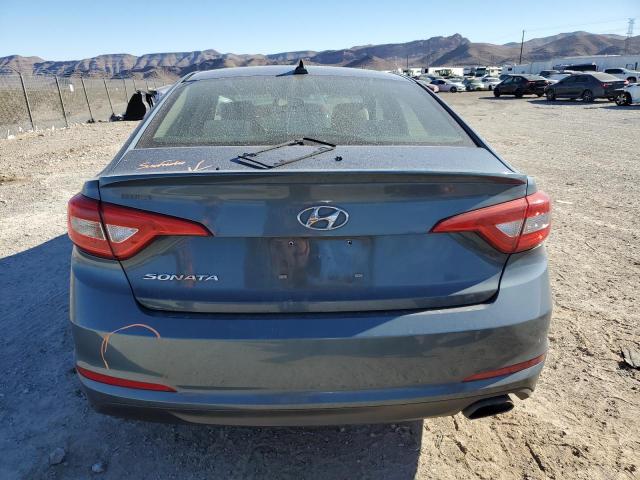 5NPE24AF1FH248117 - 2015 HYUNDAI SONATA SE BLUE photo 6