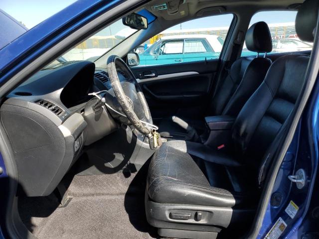 JH4CL96807C003719 - 2007 ACURA TSX BLUE photo 7