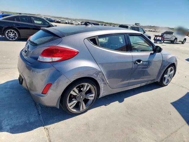 KMHTC6AD8FU240287 - 2015 HYUNDAI VELOSTER ნაცრისფერი ფოტო 3