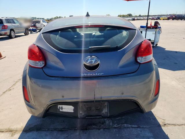 KMHTC6AD8FU240287 - 2015 HYUNDAI VELOSTER ნაცრისფერი ფოტო 6