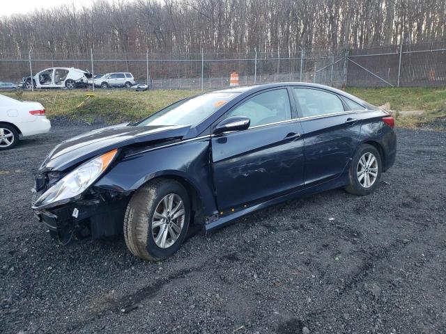 5NPEB4AC0EH924397 - 2014 HYUNDAI SONATA GLS BLUE photo 1