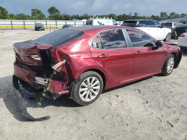 4T1B11HK6JU644030 - 2018 TOYOTA CAMRY L ბურგუნდია ფოტო 3