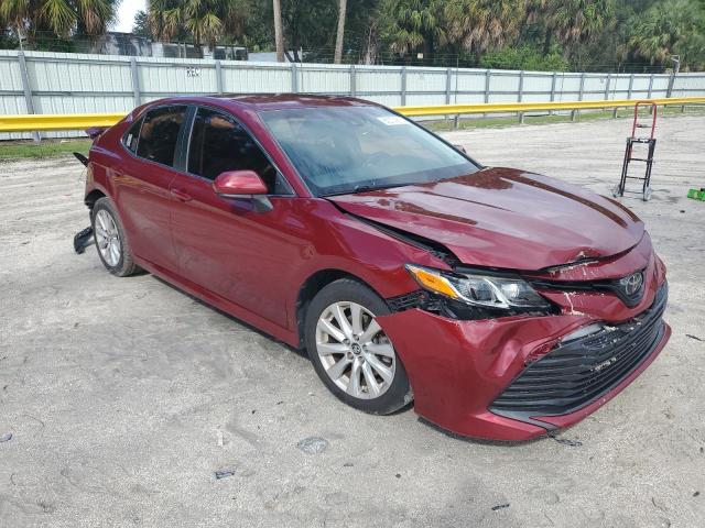 4T1B11HK6JU644030 - 2018 TOYOTA CAMRY L ბურგუნდია ფოტო 4