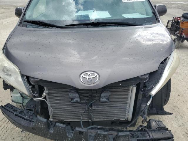 5TDYK3DC9FS578672 - 2015 TOYOTA SIENNA XLE 灰色 照片 12
