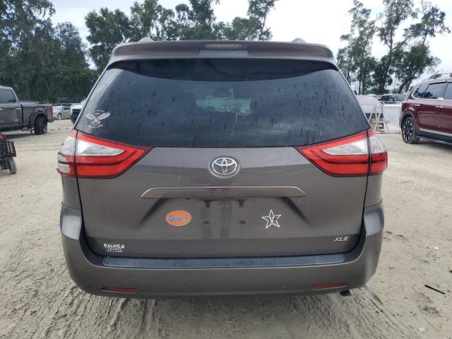 5TDYK3DC9FS578672 - 2015 TOYOTA SIENNA XLE 灰色 照片 6