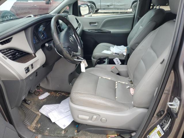 5TDYK3DC9FS578672 - 2015 TOYOTA SIENNA XLE 灰色 照片 7