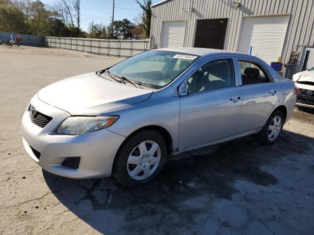 1NXBU4EE2AZ359560 - 2010 TOYOTA COROLLA BASE SILVER photo 1