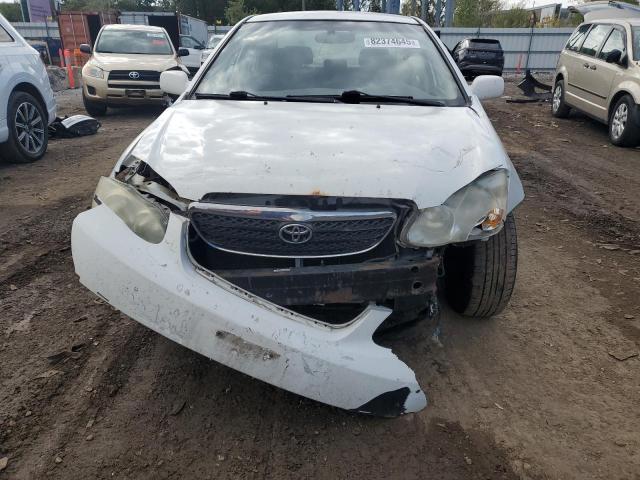 1NXBR32E86Z737758 - 2006 TOYOTA COROLLA CE WHITE photo 5