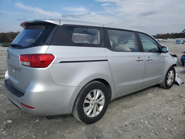 KNDMA5C14G6172233 - 2016 KIA SEDONA L SILVER photo 3