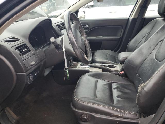 3FAHP0JG1AR232706 - 2010 FORD FUSION SEL BLACK photo 7