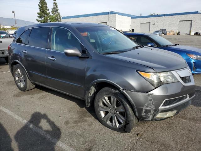 2HNYD2H55BH541217 - 2011 ACURA MDX ADVANCE GRAY photo 4