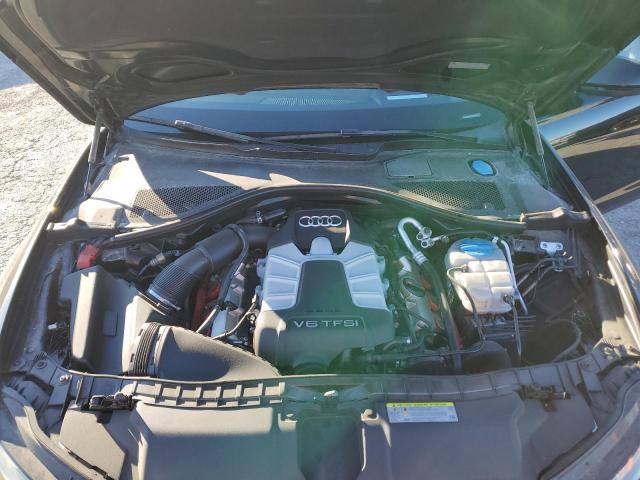 WAUJGAFC4DN049974 - 2013 AUDI A6 PRESTIGE შავი ფოტო 11