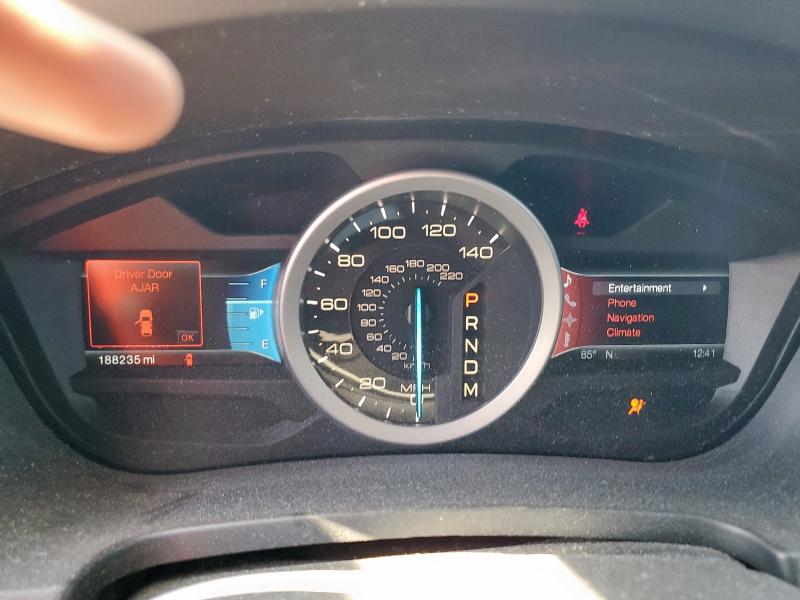 1FMHK7D88BGA50754 - 2011 FORD EXPLORER XLT Մոխրագույն լուսանկար 9