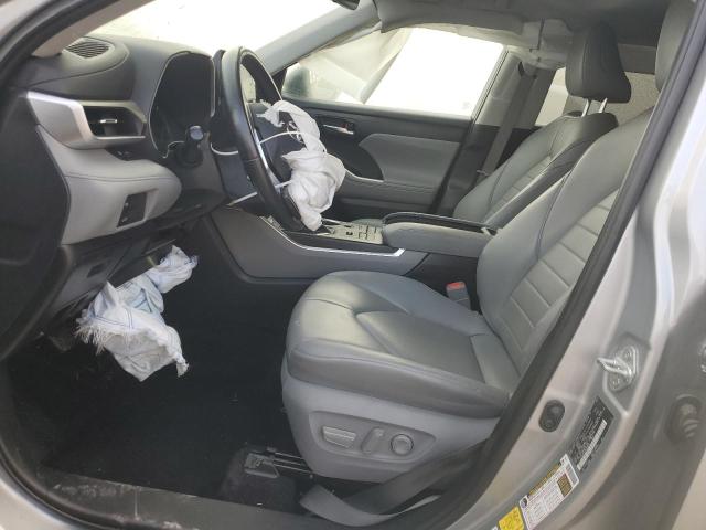 5TDHZRBH3MS148002 - 2021 TOYOTA HIGHLANDER XLE 银色 照片 7