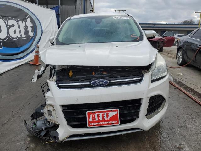 1FMCU0H94DUC44331 - 2013 FORD ESCAPE SEL WHITE photo 5