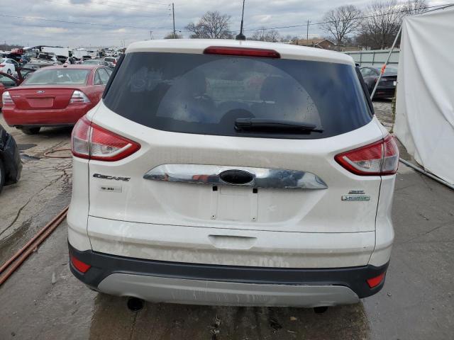 1FMCU0H94DUC44331 - 2013 FORD ESCAPE SEL WHITE photo 6