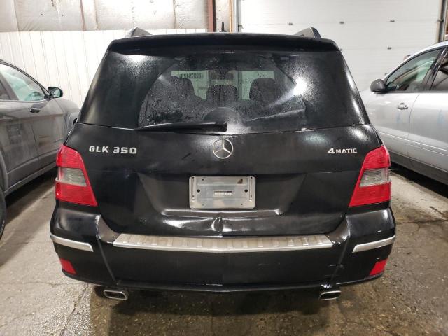 WDCGG8HB7CF858723 - 2012 MERCEDES-BENZ GLK 350 4MATIC BLACK photo 6