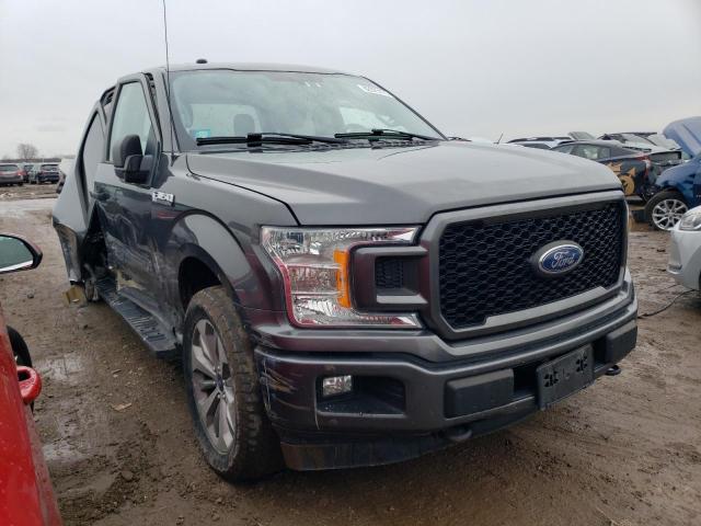 1FTEW1EP6JKF68811 - 2018 FORD F150 SUPERCREW GRAY photo 4