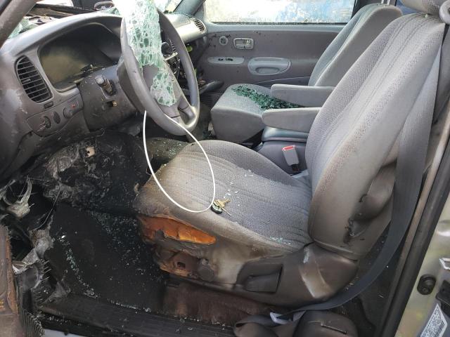 5TBRT3413YS047818 - 2000 TOYOTA TUNDRA ACCESS CAB დამწვარი ფოტო 7