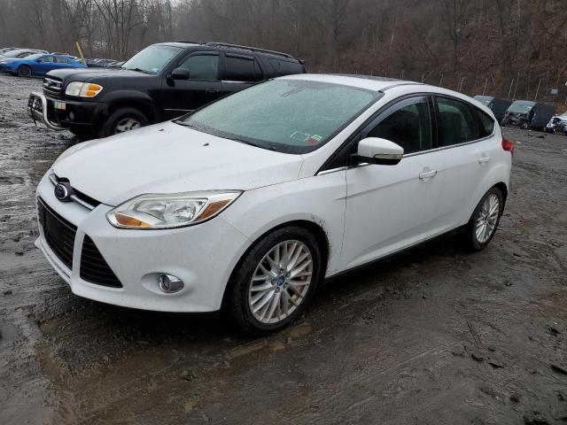 1FAHP3M27CL469252 - 2012 FORD FOCUS SEL WHITE photo 1