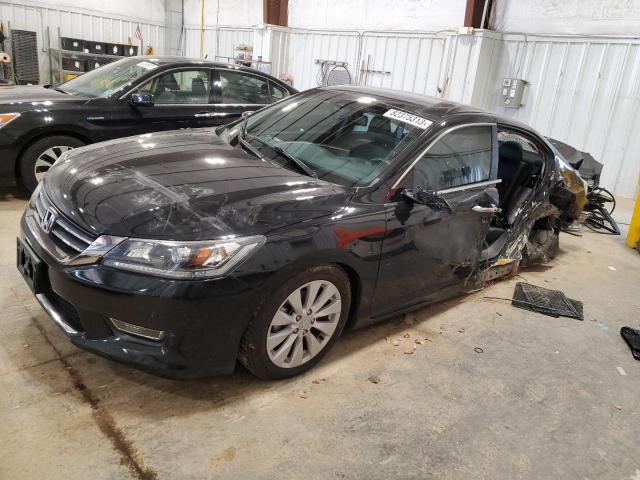 1HGCR2F8XDA151859 - 2013 HONDA ACCORD EXL BLACK photo 1