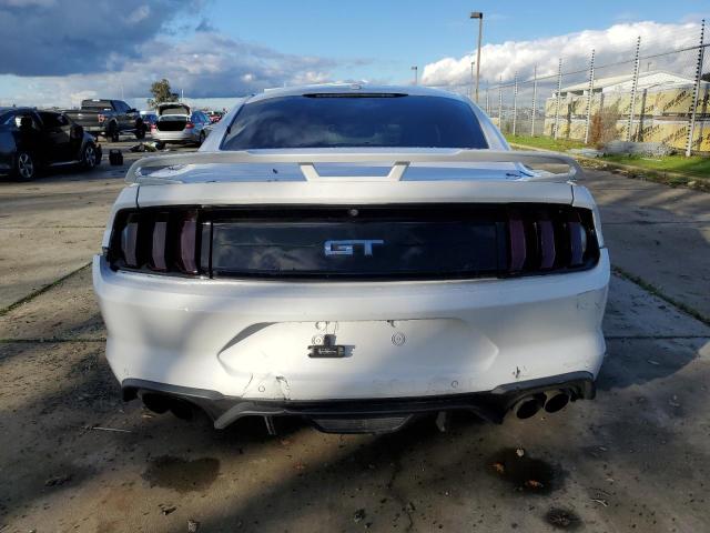 1FA6P8CF4K5106399 - 2019 FORD MUSTANG GT WHITE photo 6