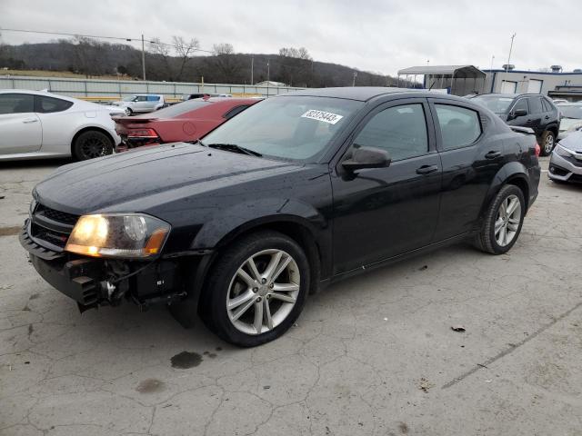 1C3CDZAG7DN749389 - 2013 DODGE AVENGER SE BLACK photo 1