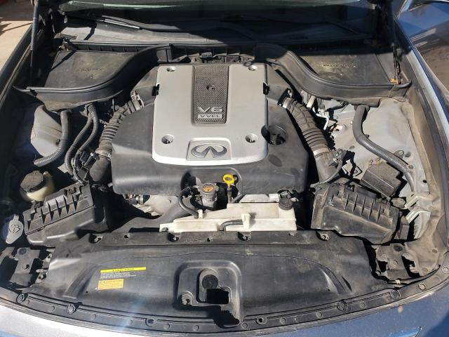 JN1CV6AP5AM403109 - 2010 INFINITI G37 BASE GRAY photo 11