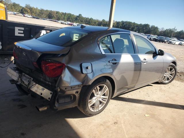 JN1CV6AP5AM403109 - 2010 INFINITI G37 BASE GRAY photo 3