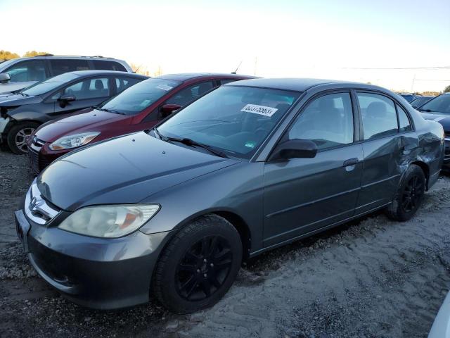 2HGES16385H583400 - 2005 HONDA CIVIC DX VP Grau Foto 1
