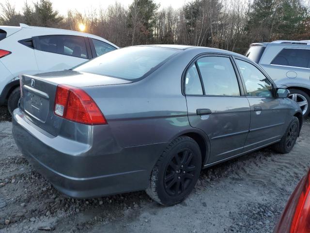 2HGES16385H583400 - 2005 HONDA CIVIC DX VP Grau Foto 3