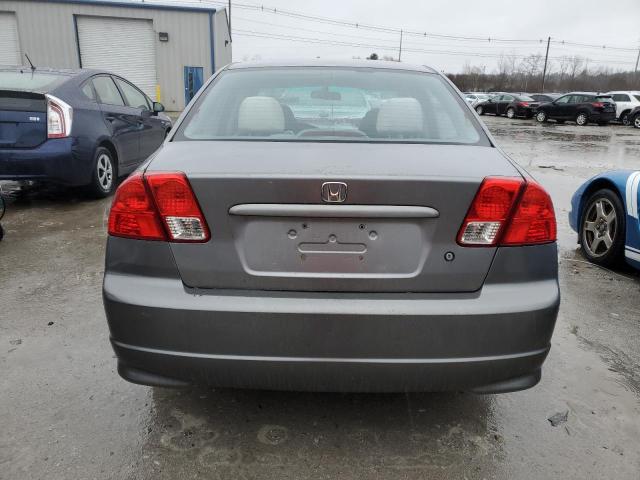 2HGES16385H583400 - 2005 HONDA CIVIC DX VP Grau Foto 6