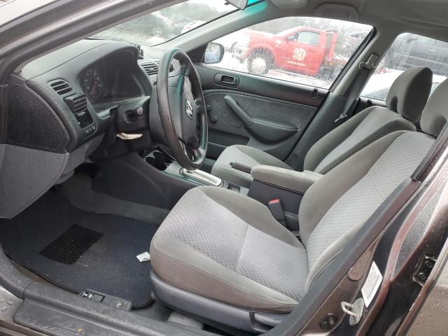 2HGES16385H583400 - 2005 HONDA CIVIC DX VP Grau Foto 7